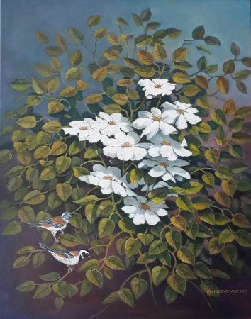 Oil on Stretched CanvasSize (610x765x18)mmUnframedSOLD 2017 (Leonora Davids - Canada)